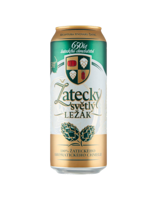 ZATECKY SVETLY LEZAK CAN...