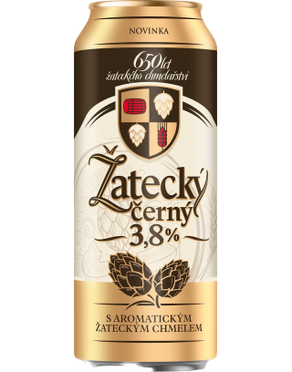 ZATECKY CERNY CAN 500 ml