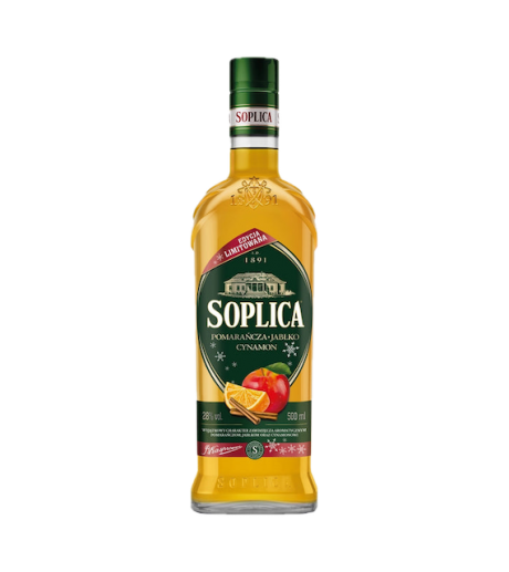 SOPLICA  POMARAŃCZA JABŁKO...