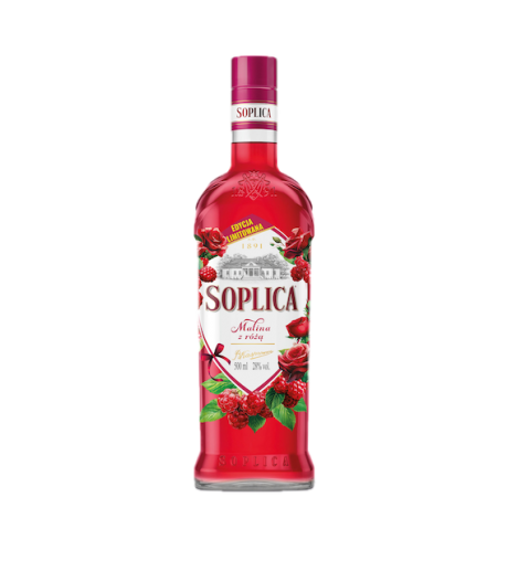 SOPLICA  RASPBERRY ROSE  500ml