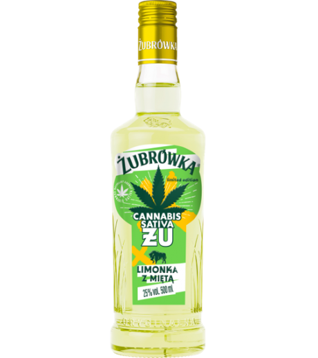 ZUBROWKA  LIME MINT 500 ml