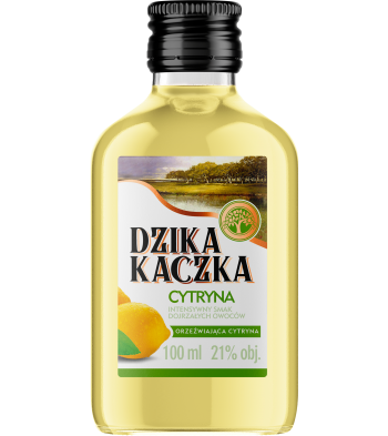 DZIKA KACZKA CYTRYNA 24x100ml