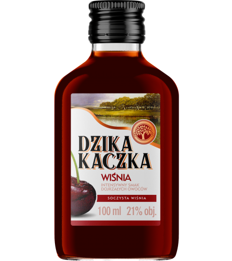 DZIKA KACZKA CHERRY 24x100ml