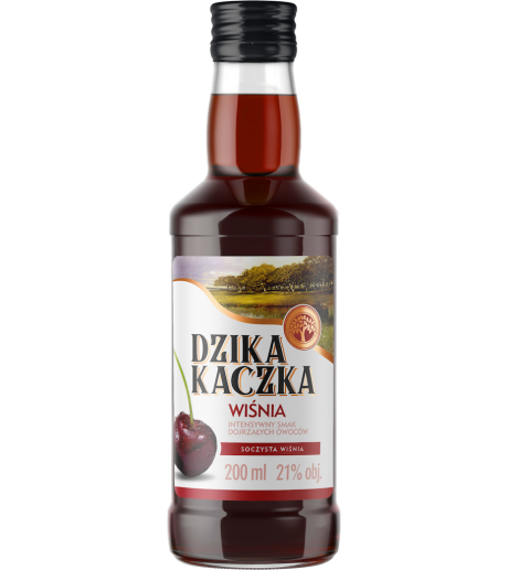 DZIKA KACZKA WIŚNIA 200ml