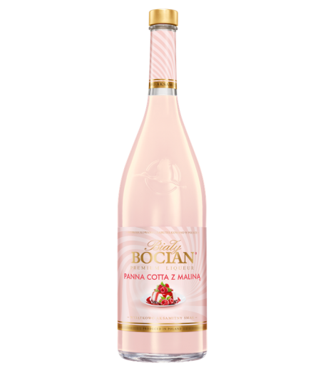 BIAŁY BOCIAN PANNA COTTA Z...